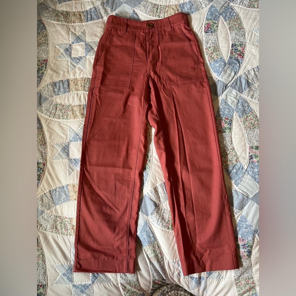 Beaton Linen Utility Pants